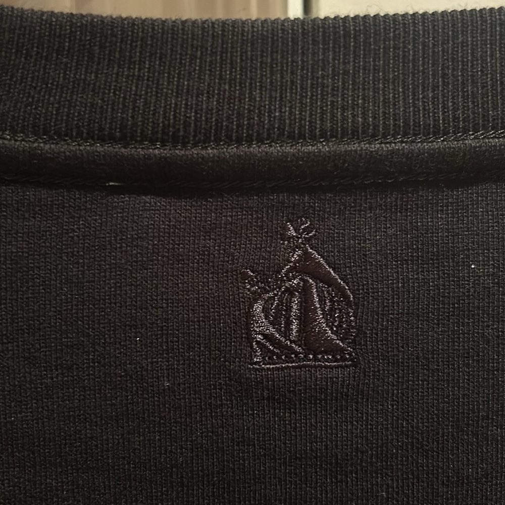 πNWT AUTHENTIC LANVIN mother and child logo small black and gold - Picture 10 of 11